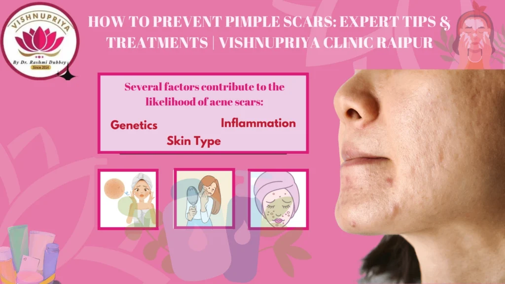 pimple scars